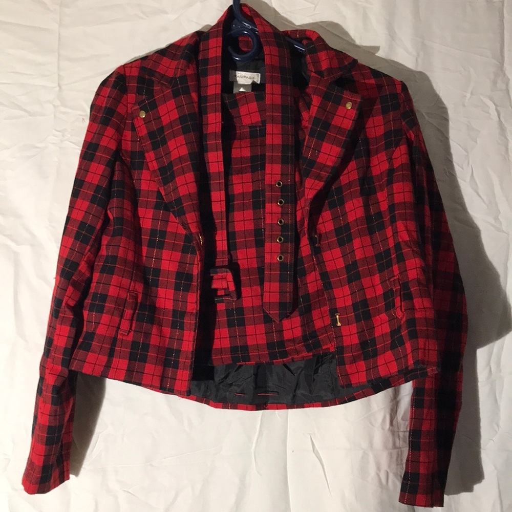 Girls jacket and skirt